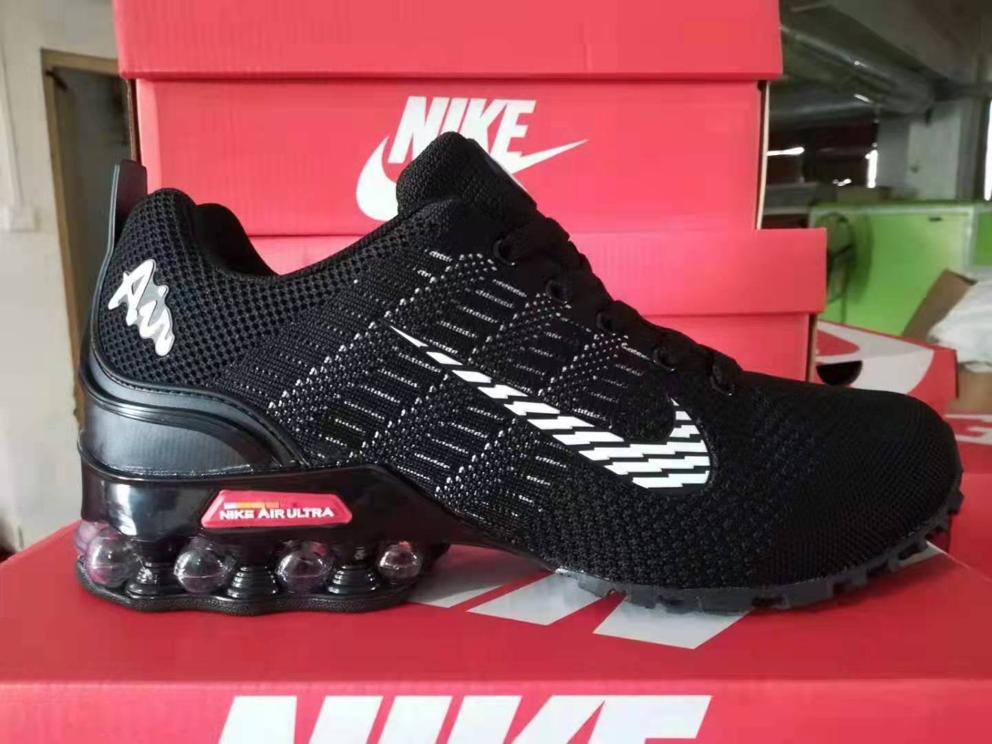 New Nike Air Ultra 2022 Black White Running Shoes